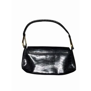 Bueno Purse Handbag shoulder bag with a croc-embossed texture,